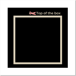 out of the box Posters and Art